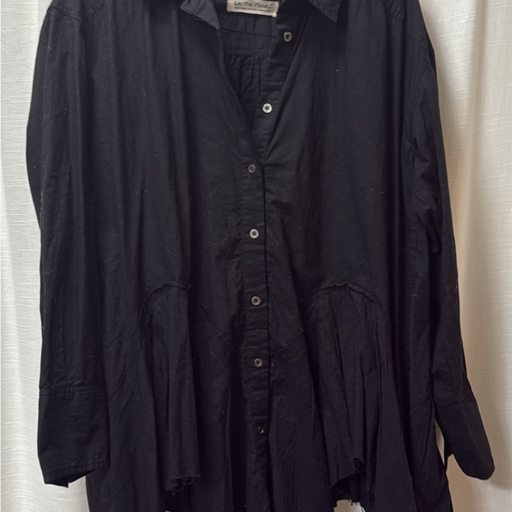 We The Free Black Textured Dress